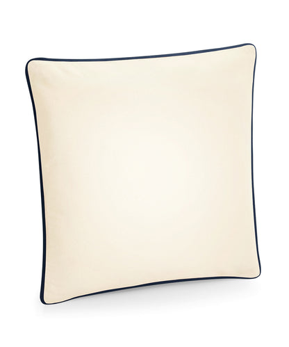 Fairtrade Cotton Piped Cushion Cover