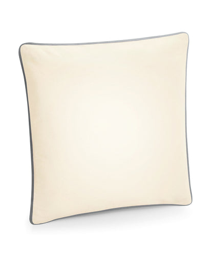 Fairtrade Cotton Piped Cushion Cover