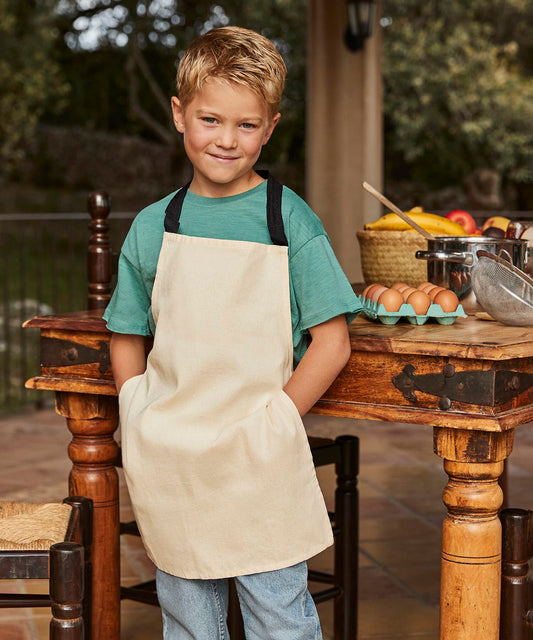 Kids Custom Printed Cotton Workwear Apron