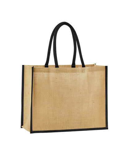 Natural Starched Jute Classic Shopper
