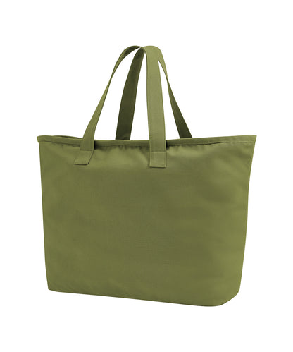 Custom Printed Zip-Up Tote Bag
