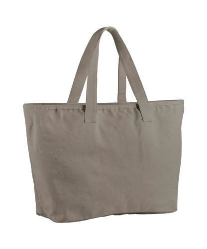 Custom Printed Zip-Up Tote Bag