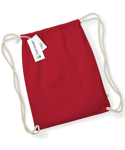 White earthaware® organic gymsac front view