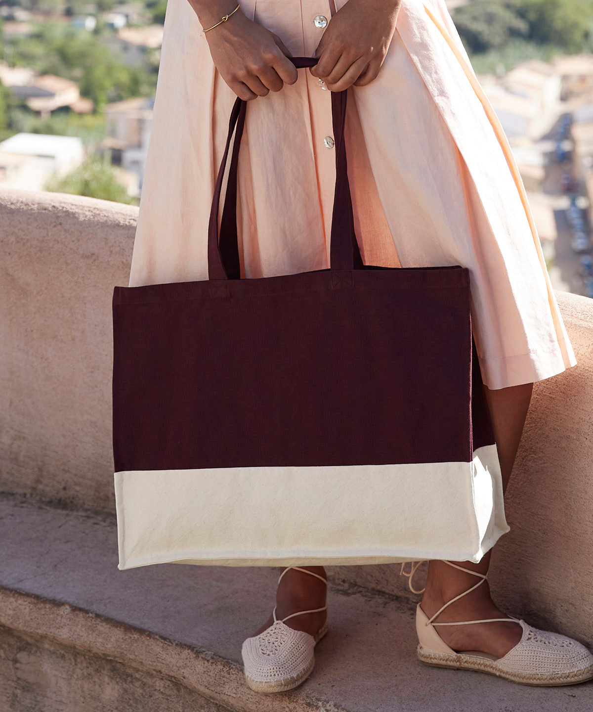 Custom Printed Organic Cotton Tote Bag