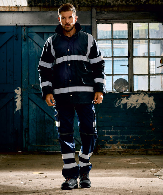 Unisex Custom Printed or Embroidered Hi-Vis Performance Jacket