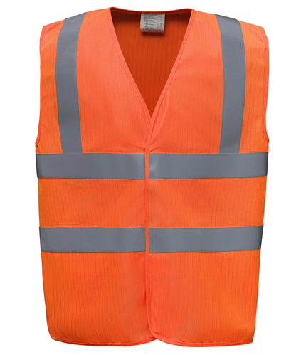 Hi-Vis Flame-Retardant Anti-Static Waistcoat (Hvw100Asfr)