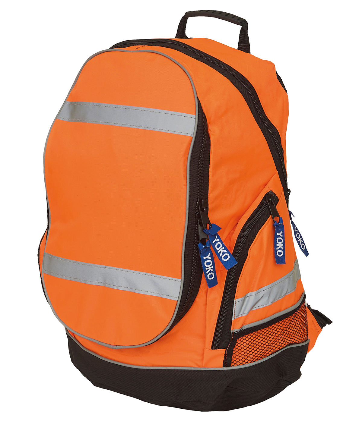Orange hi-vis london rucksack (yk8001) front view