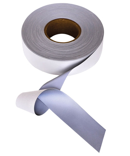 Silver Reflective heat-apply reflective tape (rp01) front view