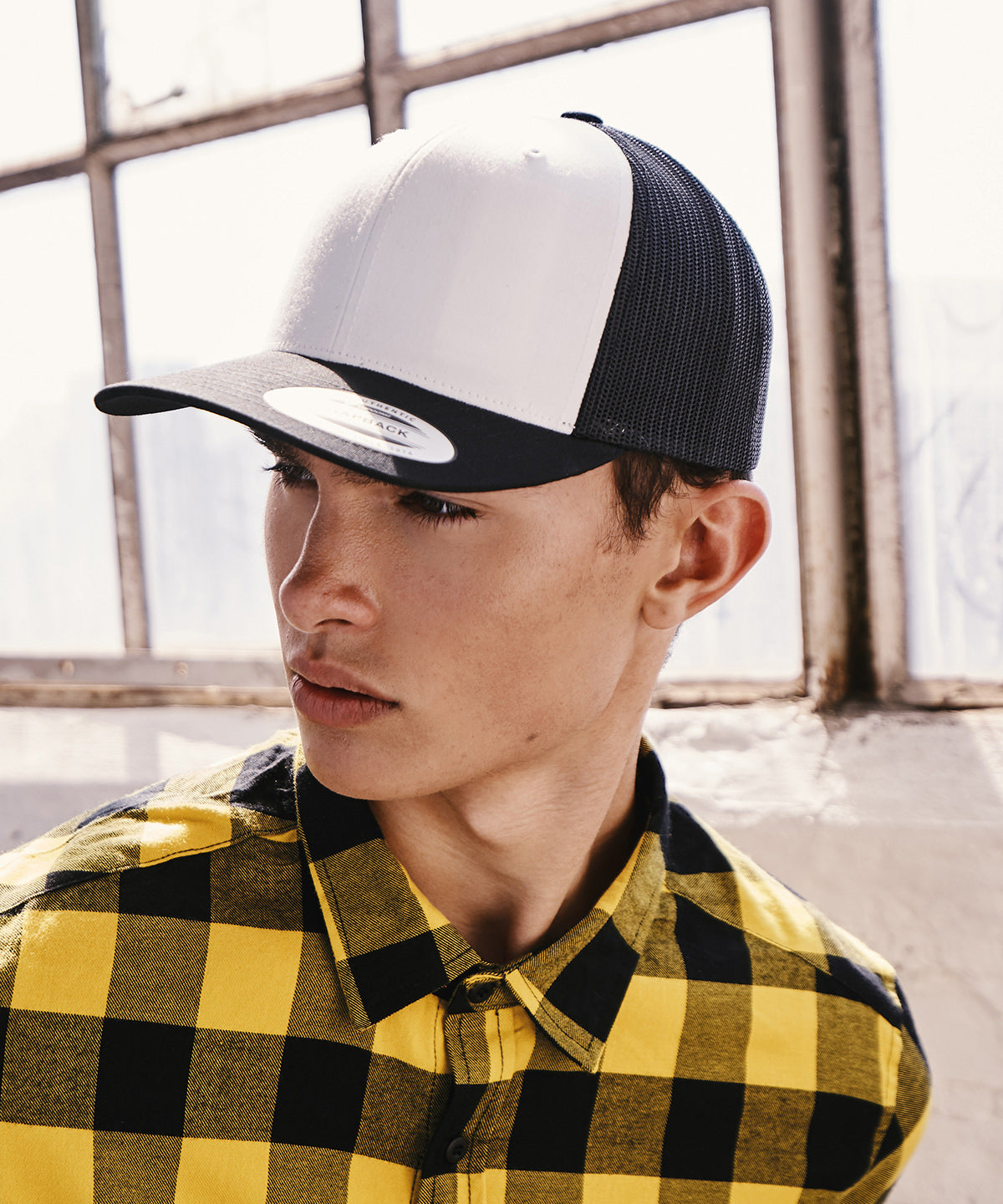 Custom Embroidered Contrast Classic Fit Snapback Cap