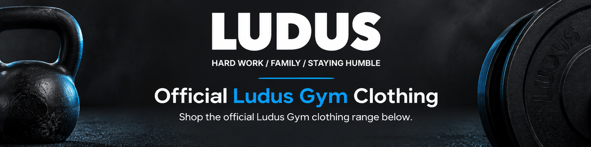 Ludus Gym official clothing banner