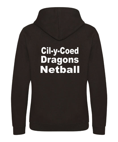 Adults Cil-Y-Coed Dragons Hooded Top