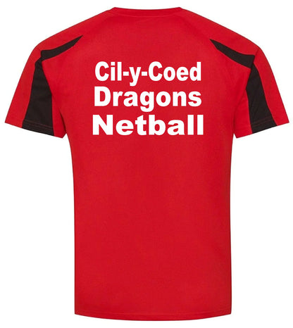 Adults Cil-Y-Coed Dragons T-Shirt